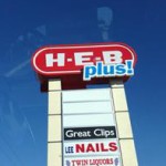 H-E-B plus! means: "not just groceries, but other stuff, like hoodies (http://gaylelintz.com/my-new-hoodie/)